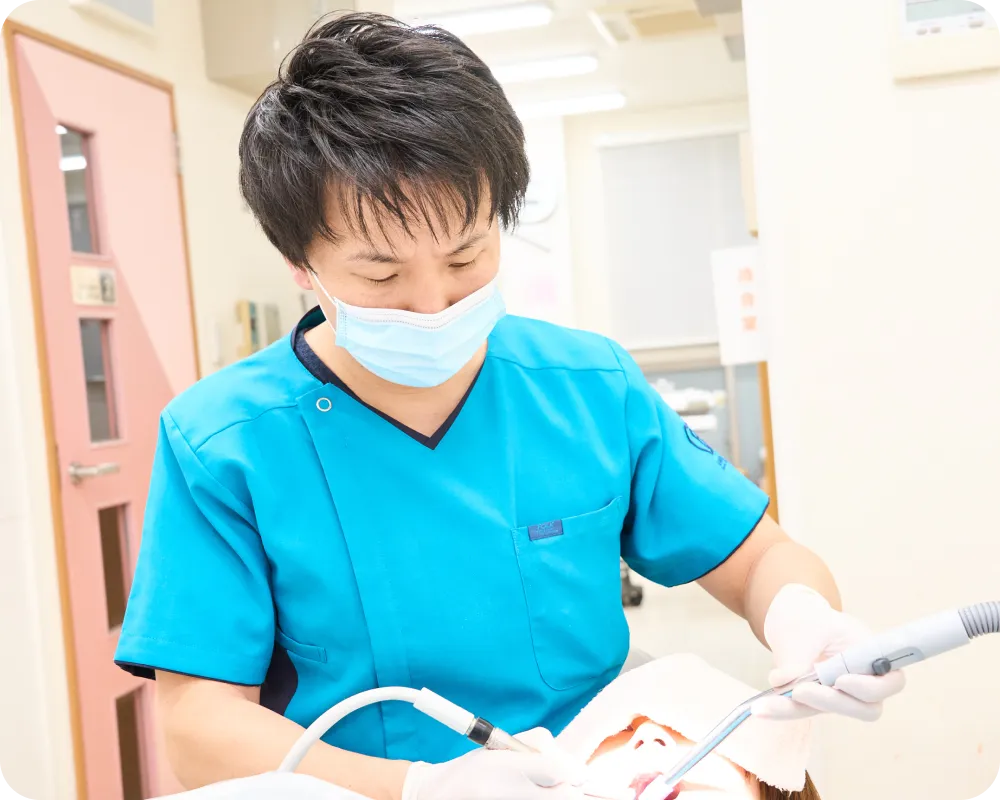 患者様に寄り添う診療を行う歯科医師