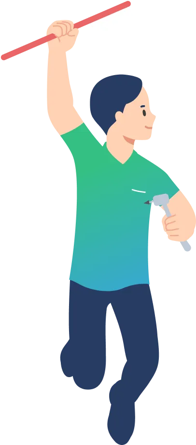 丁寧な診療を行う歯科医師